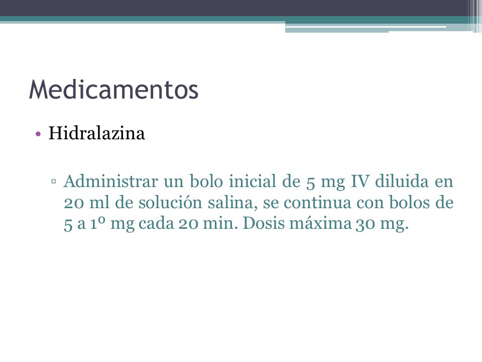 Dosis De Nimotop Iv