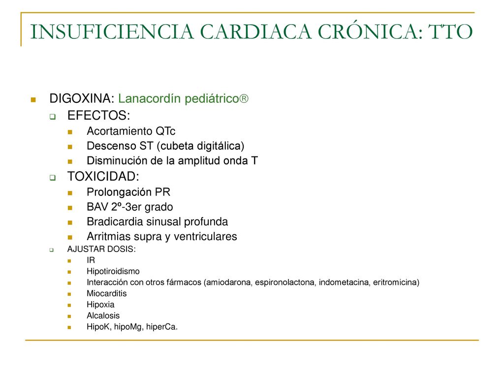 INSUFICIENCIA CARDIACA EN PEDIATRIA - ppt descargar INSUFICIENCIA CARDIACA EN PEDIATRIA - ppt descargar