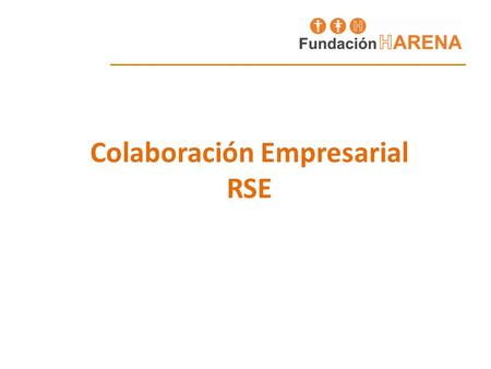 Colaboración Empresarial RSE