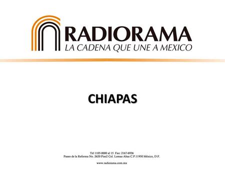 CHIAPAS. Proyección de habitantes en el 2014 según CONAPO 4,729,505 Población total de los municipios Fuente: