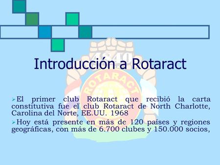 Introducción a Rotaract