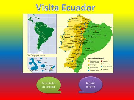 Actividades en Ecuador