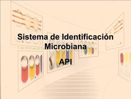 Sistema de Identificación Microbiana