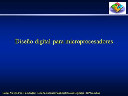 Diseño digital para microprocesadores