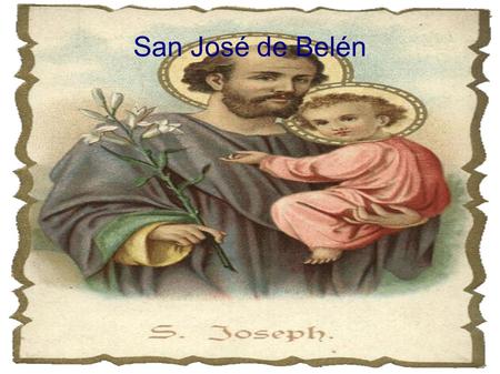 San José de Belén.