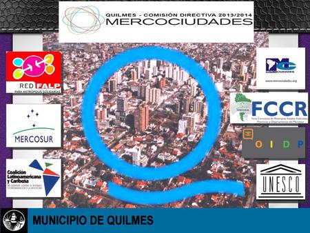 Quilmes se encuentra sobre el Río de la Plata, frente a la ciudad uruguaya de Colonia y forma parte del área metropolitana de Buenos Aires.