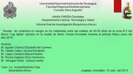 Universidad Nacional Autónoma de Nicaragua
