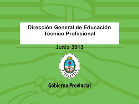 Dirección General de Educación Técnico Profesional