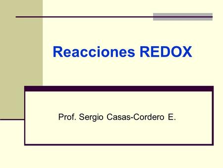 Prof. Sergio Casas-Cordero E.