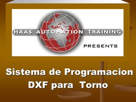 Sistema de Programacion DXF para Torno