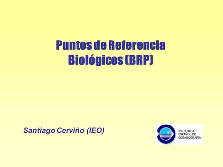 Puntos de Referencia Biológicos (BRP)