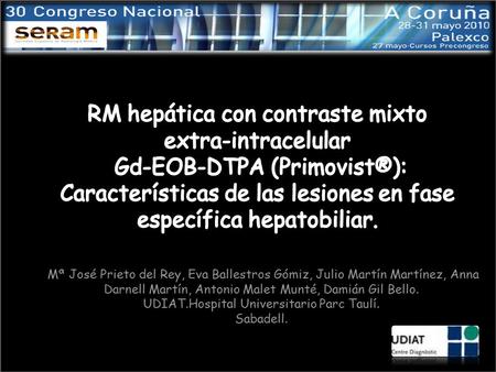 RM hepática con contraste mixto extra-intracelular