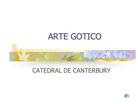 CATEDRAL DE CANTERBURY