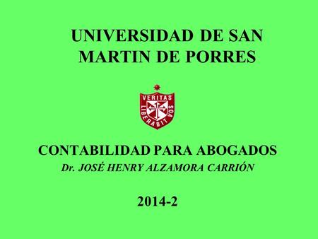 UNIVERSIDAD DE SAN MARTIN DE PORRES