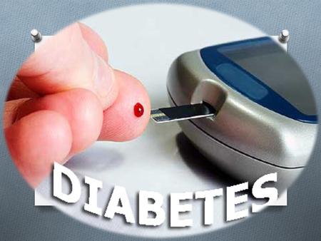 ¿Que es? La diabetes consiste en un exceso de azúcar en la sangre.