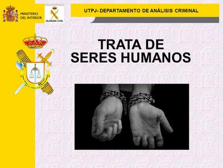UTPJ- DEPARTAMENTO DE ANÁLISIS CRIMINAL