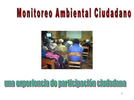 1. 2 Con esta iniciativa aspiramos a: al fortalecimiento de la participación ciudadana en la gestión ambiental del departamento de Montevideo el aporte.