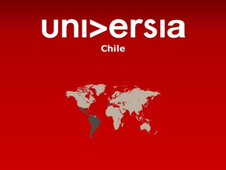 Chile. AGENDA Universia en cifras Acciones destacadas.