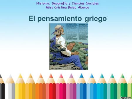 Historia, Geografía y Ciencias Sociales Miss Cristina Beiza Abarca