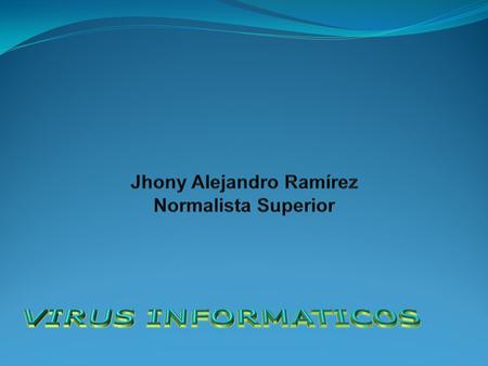 Jhony Alejandro Ramírez