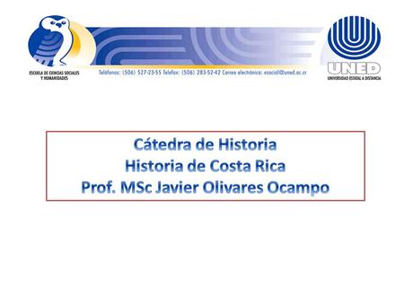 Prof. MSc Javier Olivares Ocampo