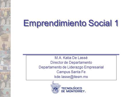 Emprendimiento Social 1