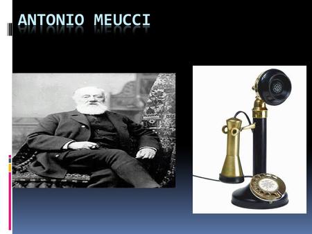 Su vida  era un italiano de origen, inventor estadounidense naturalizado. Él era el más conocido para el desarrollo de un aparato de comunicación de.
