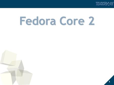 1 Fedora Core 2. 2 Que es Fedora Core ? ● Es Linux + un conjunto de aplicaciones ● A eso se le llama, una distribución ● Surgio en base a Red Hat 9 ●