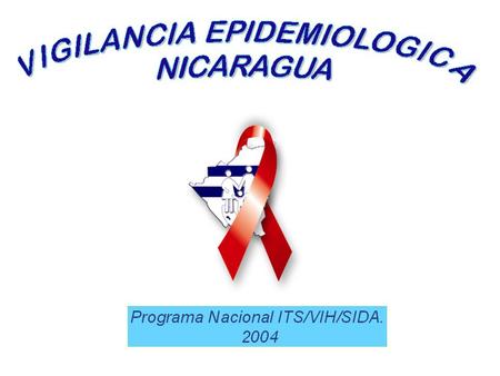 PORCENTAJE DE ITS POR EDAD Junio 2004 NICARAGUA.