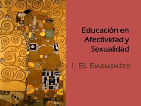 Educación en Afectividad y Sexualidad