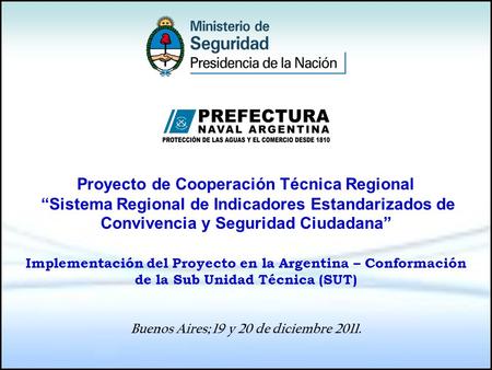 Proyecto de Cooperación Técnica Regional