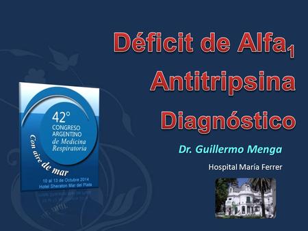 Déficit de Alfa1 Antitripsina Diagnóstico