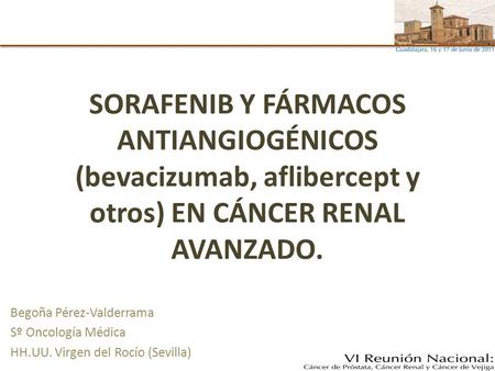 Begoña Pérez-Valderrama Sº Oncología Médica