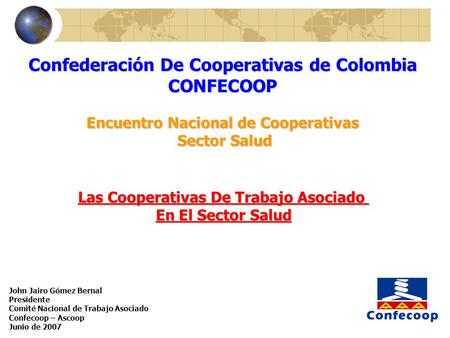 Confederación De Cooperativas de Colombia CONFECOOP