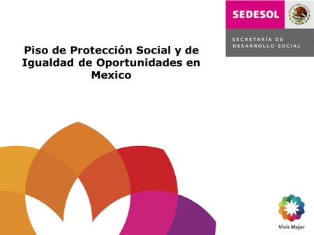 Piso de Protección Social y de Igualdad de Oportunidades en Mexico