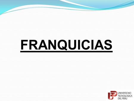 FRANQUICIAS.
