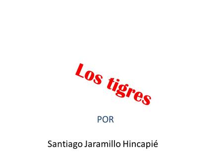 Santiago Jaramillo Hincapié