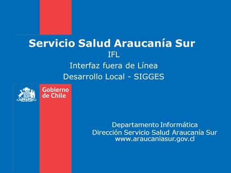 Servicio Salud Araucanía Sur