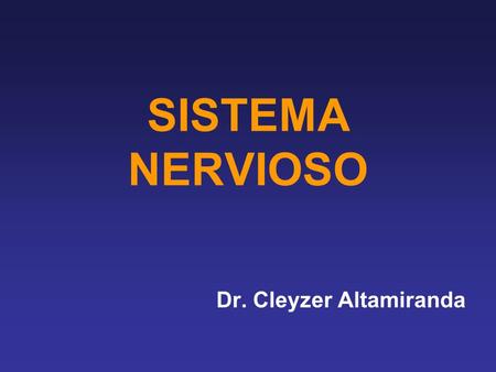 Dr. Cleyzer Altamiranda