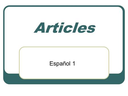 Articles Español 1.