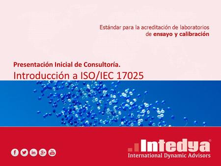 Introducción a ISO/IEC 17025