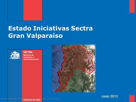 Estado Iniciativas Sectra Gran Valparaíso