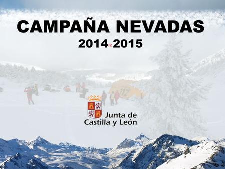 CAMPAÑA NEVADAS 20142015.