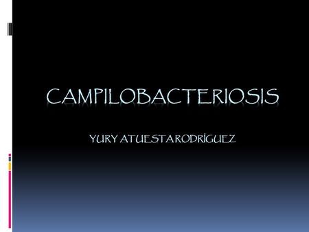 Bacilo Gram negativo Microaerófilo Móvil Curvado o en espiral Familia Campylobacteriaceae.