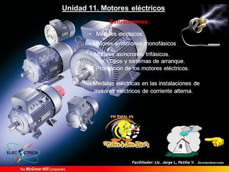 Prof: Jorge Patiño 04/13/2017 Motores eléctricos