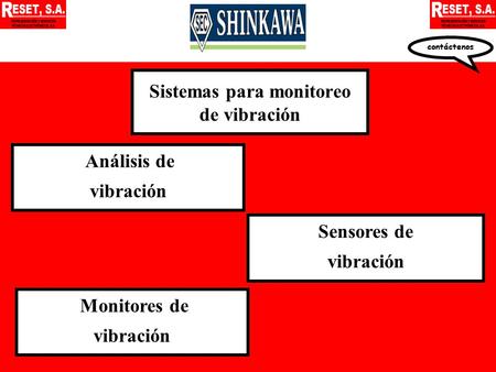 Sistemas para monitoreo de vibración