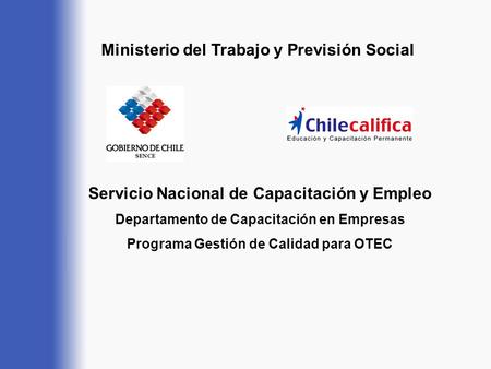 Ministerio del Trabajo y Previsión Social