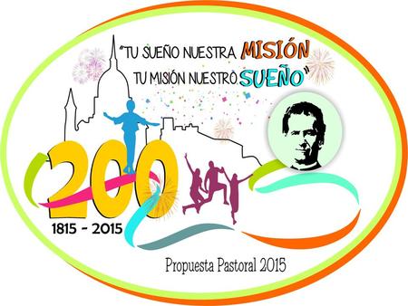 Año de la vida consagrada El sínodo extraordinario sobre la familia que dará las directivas en la asamblea del 2015 V centenario de Santa Teresa de Ávila.