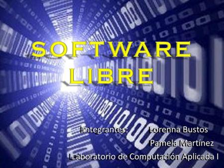 ¿Qué es un software libre? Se refiere a cuatro libertades de los usuarios de los software Se refiere a cuatro libertades de los usuarios de los software.