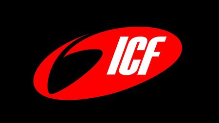 ICF Zurich Logo. Serienlogo Namenseinblender PHIL STERNBAUER.